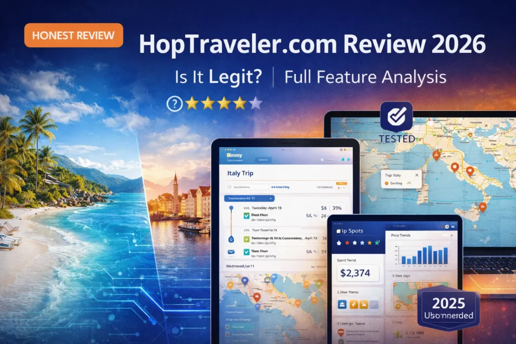 HopTraveler.com Review 2026: Is This Travel Planner Legit & Worth It?