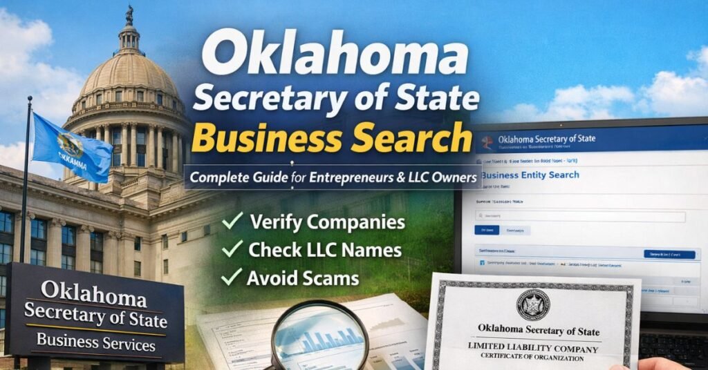 Oklahoma Secretary of State Business Search: The Complete Practical Guide for Entrepreneurs, LLC Owners, and Professionals