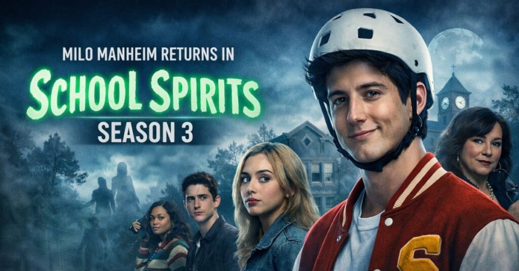 Milo Manheim’s ‘School Spirits’ Season 3 Debut Sees His Character Wally Return to Paramount+ Series