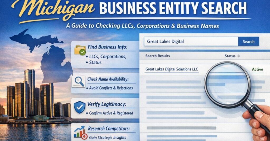 Michigan Business Entity Search: The Complete, Real-World Guide for Entrepreneurs, LLC Owners, and Professionals