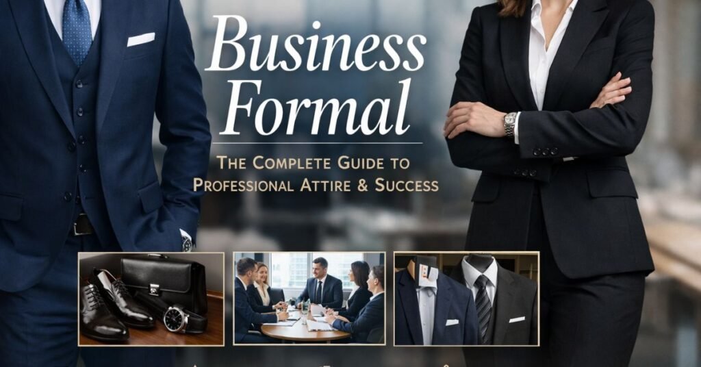 Business Formal: The Complete Real-World Guide to Dressing with Confidence, Credibility, and Purpose