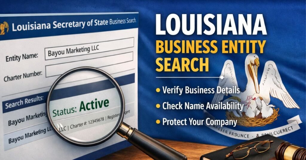 Louisiana business entity search: the complete, practical guide for entrepreneurs, investors, and curious researchers