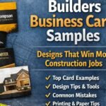 Builders Business Cards Samples: The Complete Guide to Designing Cards That Win More Jobs
