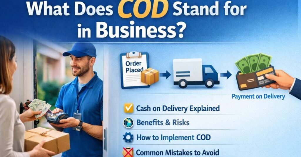 What Does COD Stand for in Business? A Complete Guide for Entrepreneurs, Retailers, and E-Commerce Sellers
