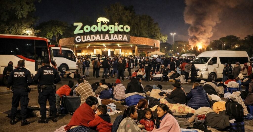 More Than 1,000 Stranded at Guadalajara Zoo After Cartel-Linked Violence Shuts Roads