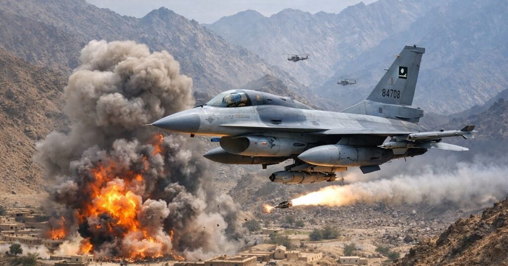 Pakistan carried out airstrikes inside Afghanistan on Thursday, targeting what it described as militant positions, as cross-border clashes with Taliban forces intensified, according to Reuters, the BBC and The Guardian.