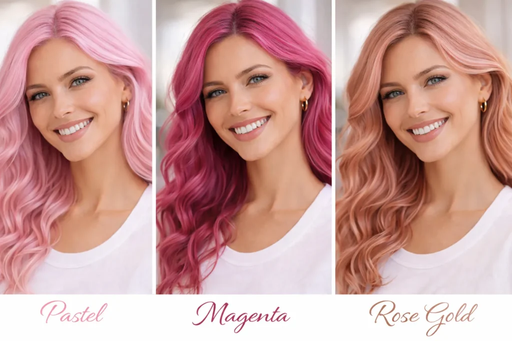 The Guide to Pink Hair Dye: Shades, Steps, and Care