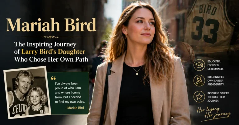 Mariah Bird inspiring journey as Larry Bird’s daughter forging her own path beyond basketball legacy